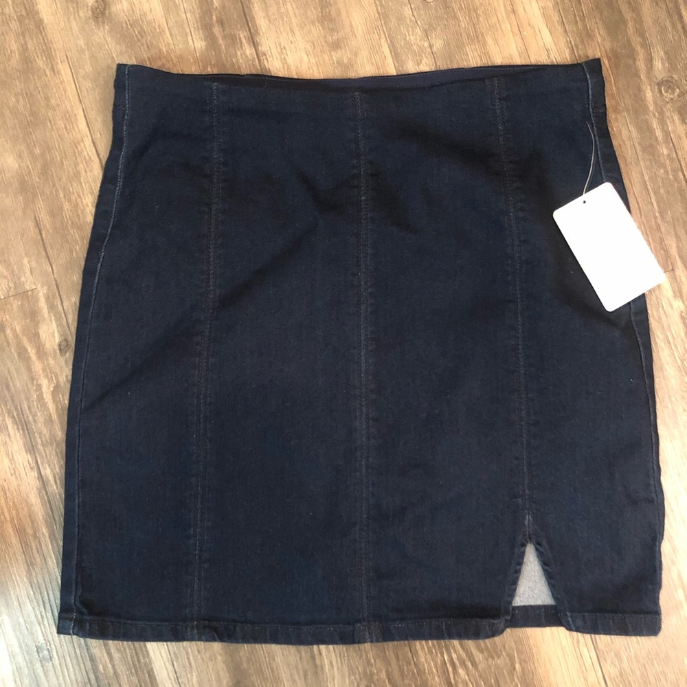 Free People Denim Skirt NWT